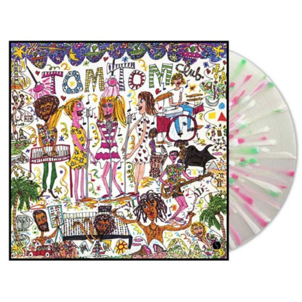 Tom Tom Club - Tom Tom Club (45th ANNIVERSARY) (CLEAR WITH PINK, WHITE & GREEN